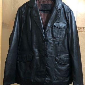 Leather jacket